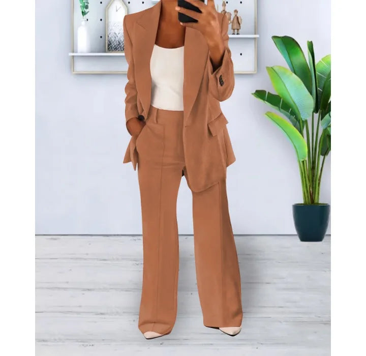 GR | Elegant trouser suit and jacket set for women