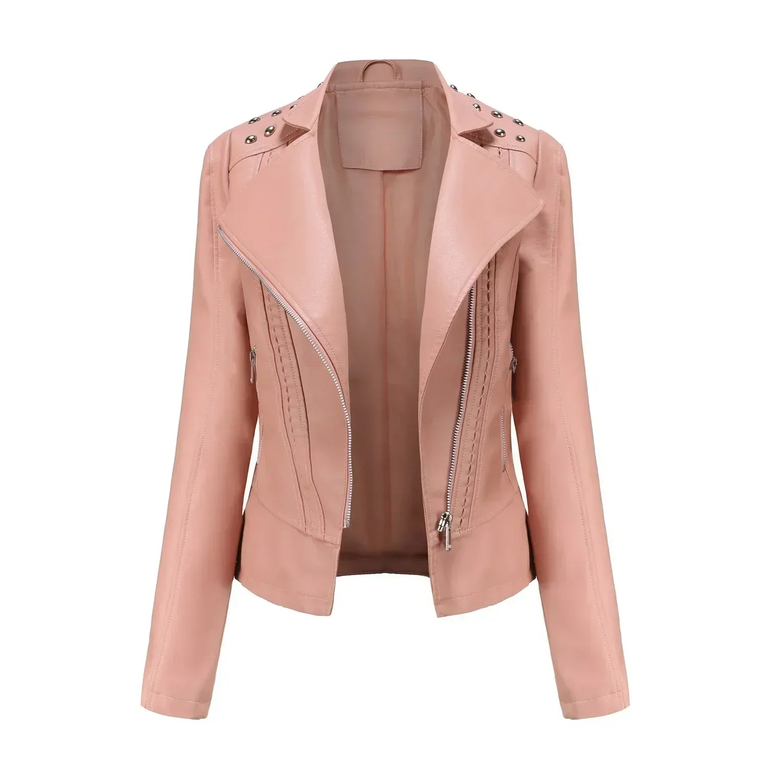 GR | Elegant leather jacket for women.