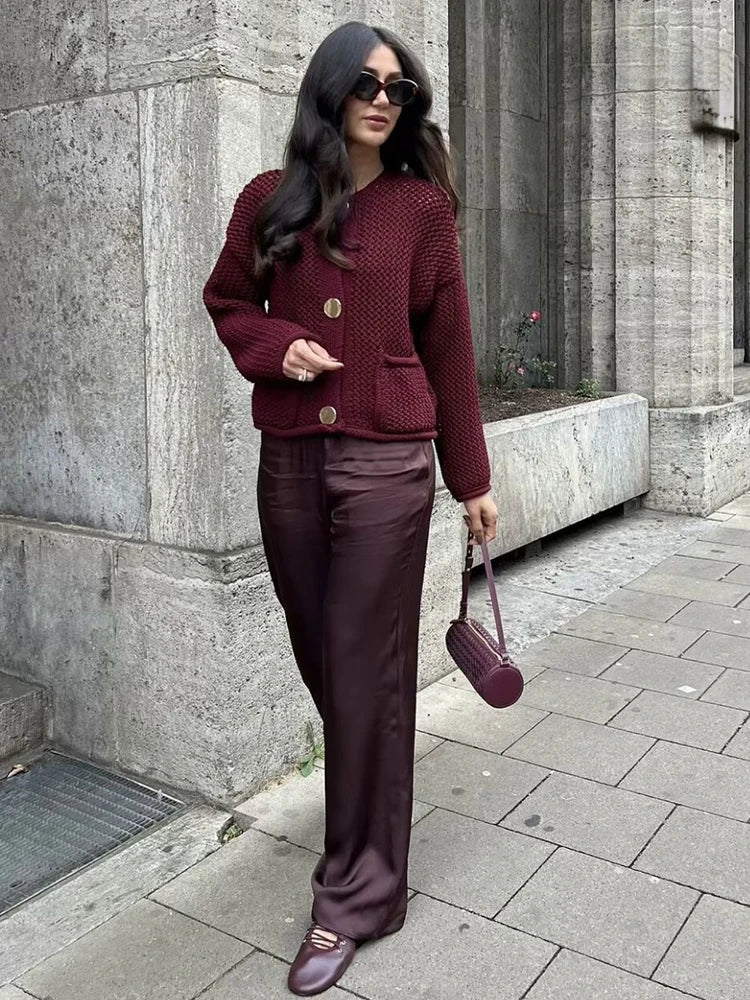 GR | Modische Strickjacke
