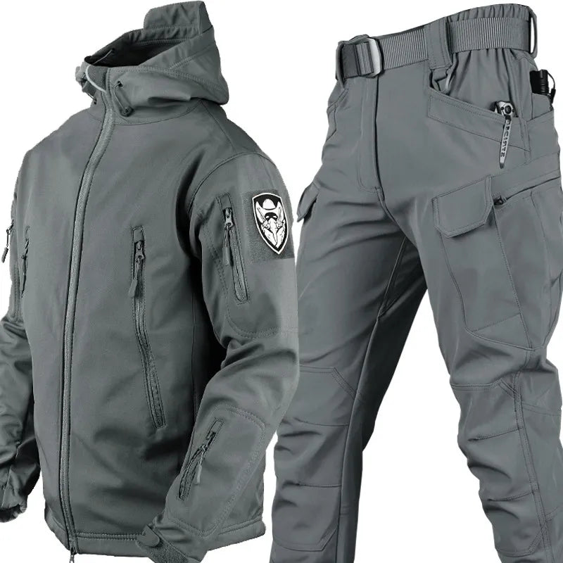 GR | Tactical Wind and Waterproof Outdoor Jacket and Trousers