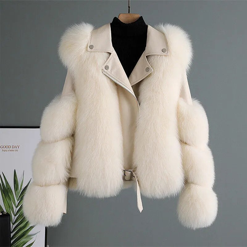 GR™ - Luxury Leather Fur Jacket [Last Day Discount]