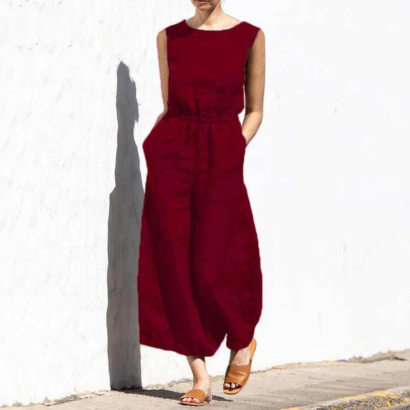 GR | Cotton Linen Overall Design