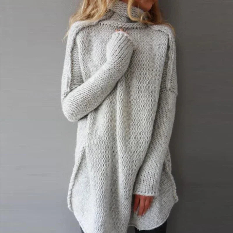 GR | Strickkleid Für Mühelosen Stil Und Gemütliche Wärme Für Frauen