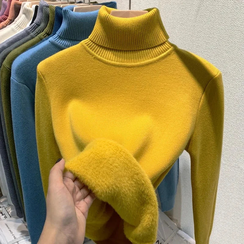 GR | Turtleneck sweater with soft lining