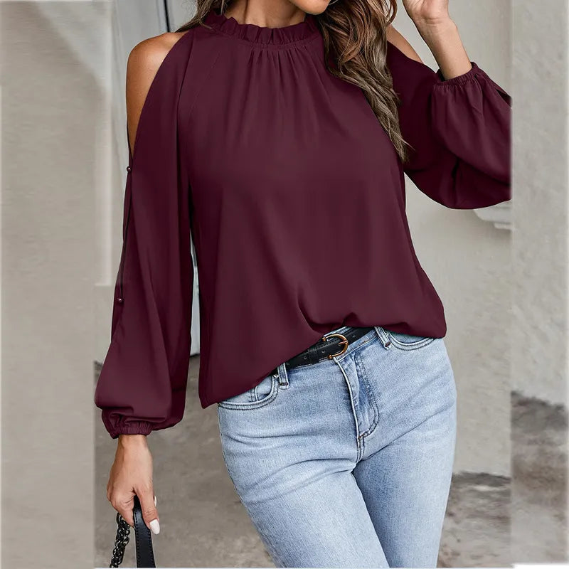 GR - Stylish long-sleeved top