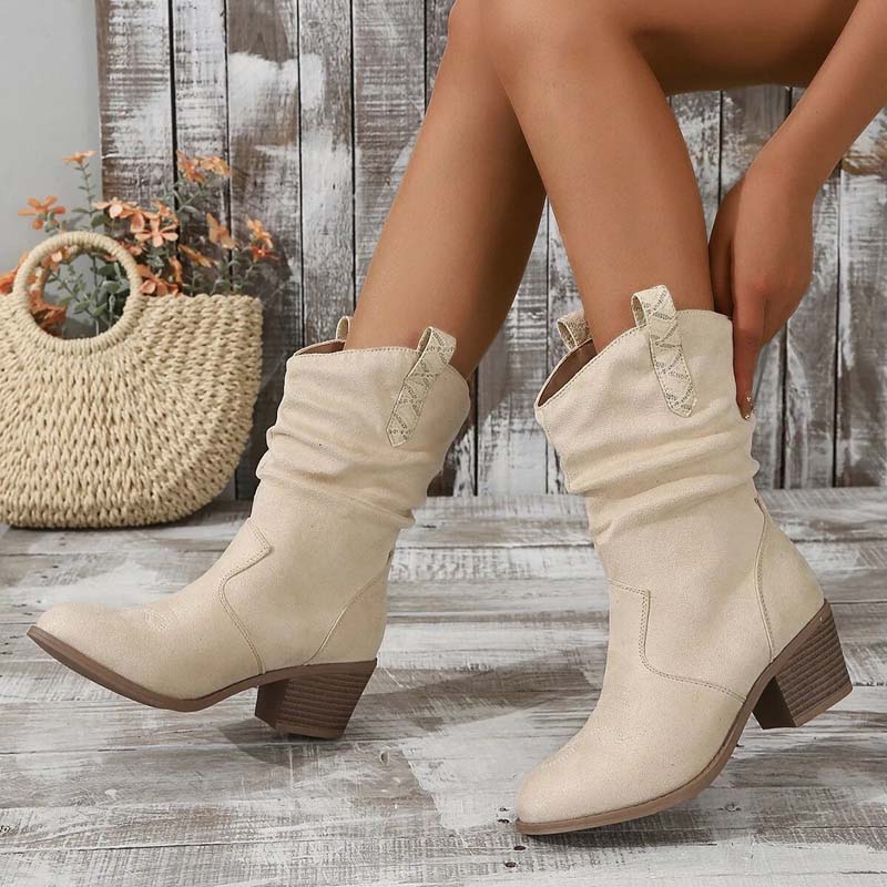 GR | Vintage Boots with Chunky Heel