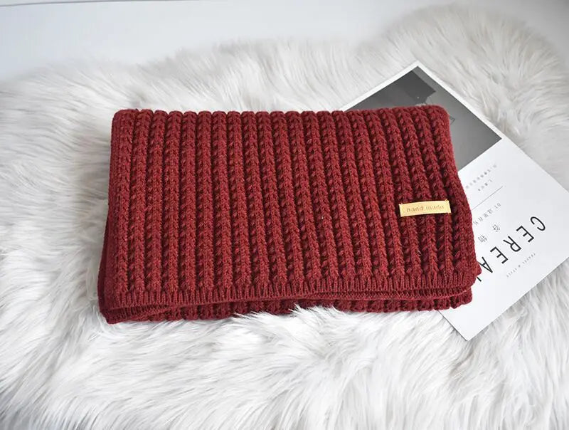 GR | Gemütlicher Strickwollschal