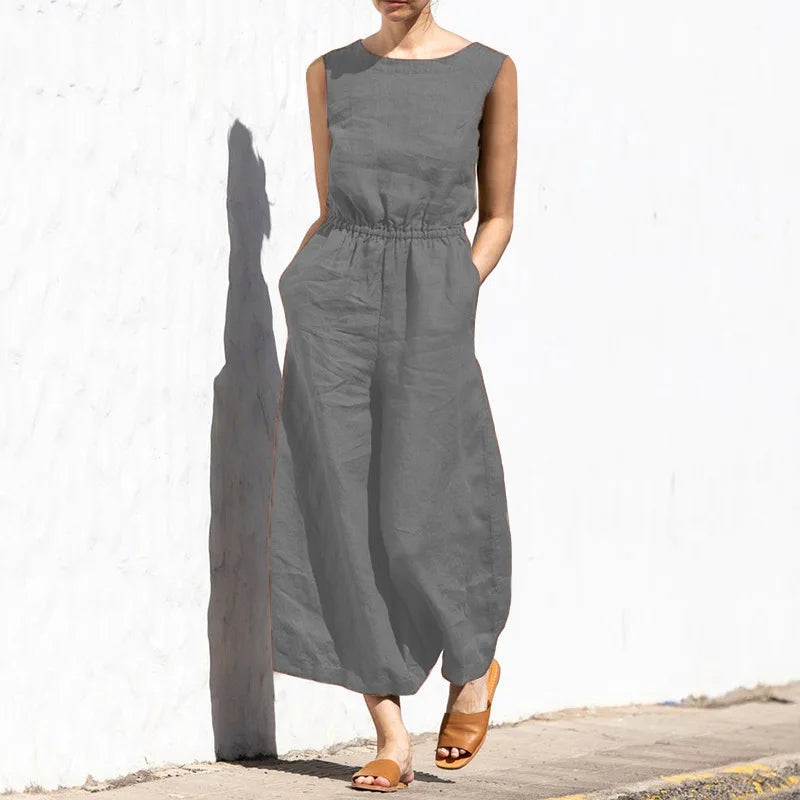 GR | Cotton Linen Overall Design