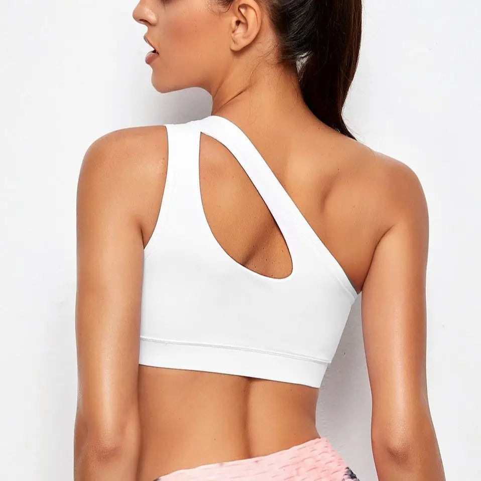 GR | One-Sided Push-Up Shockproof Sports Bra for Women