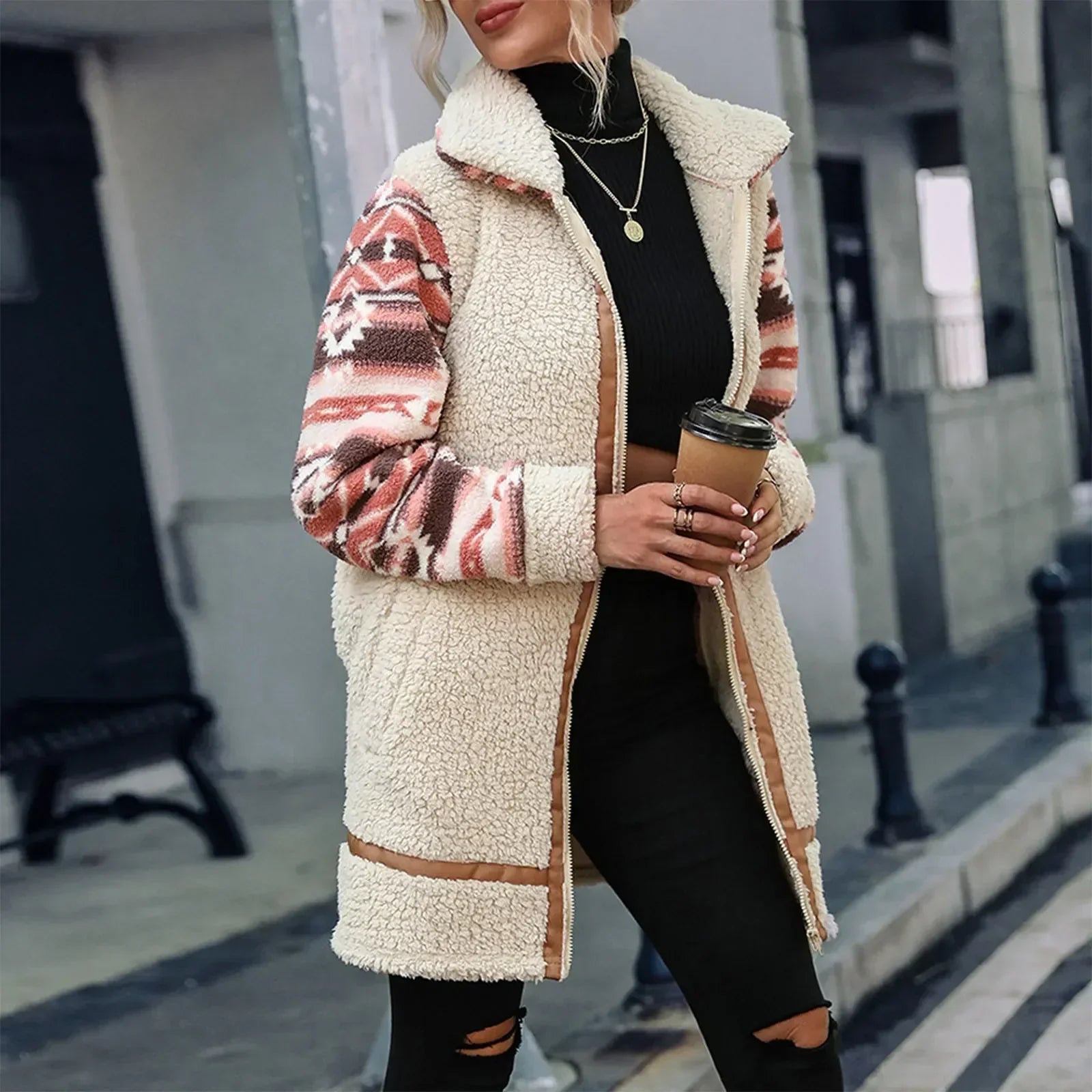GR - Warm fur coat