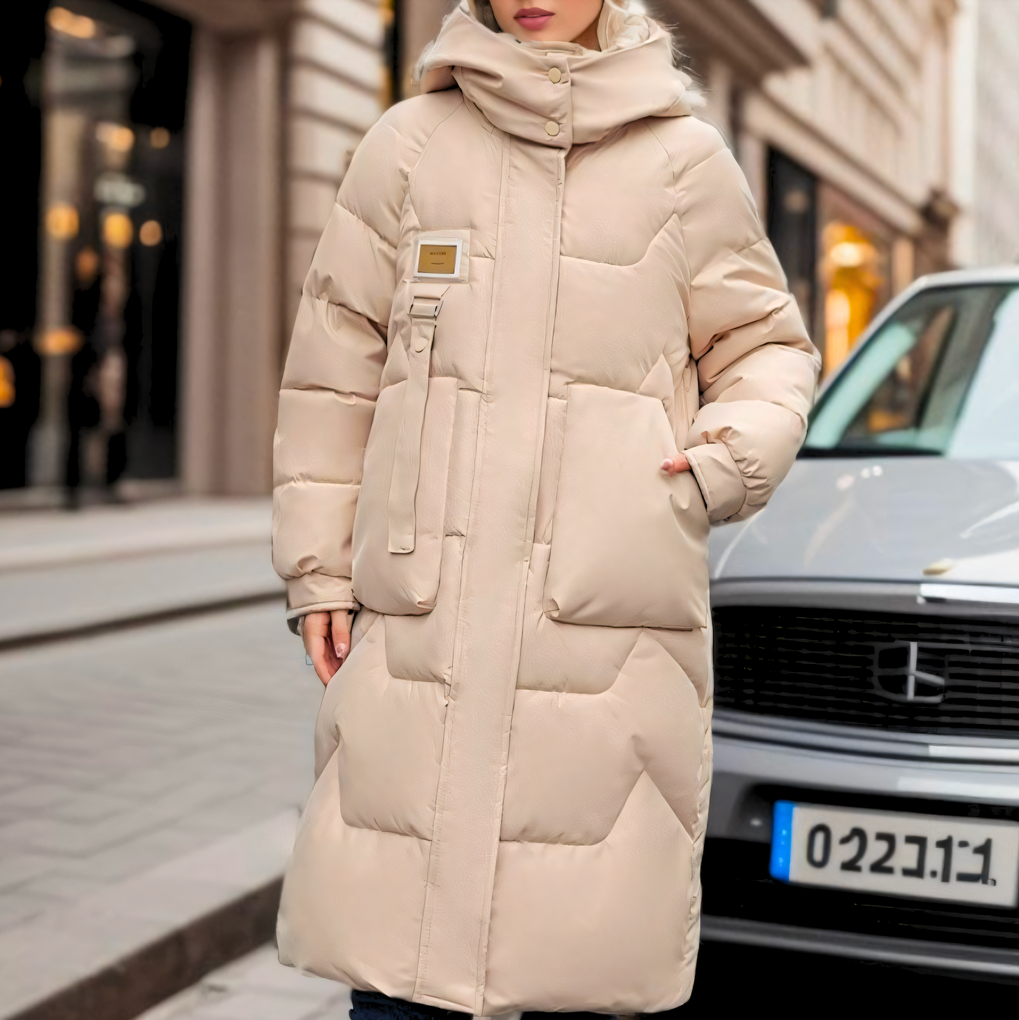 GR - Long puffer jacket - winter parka