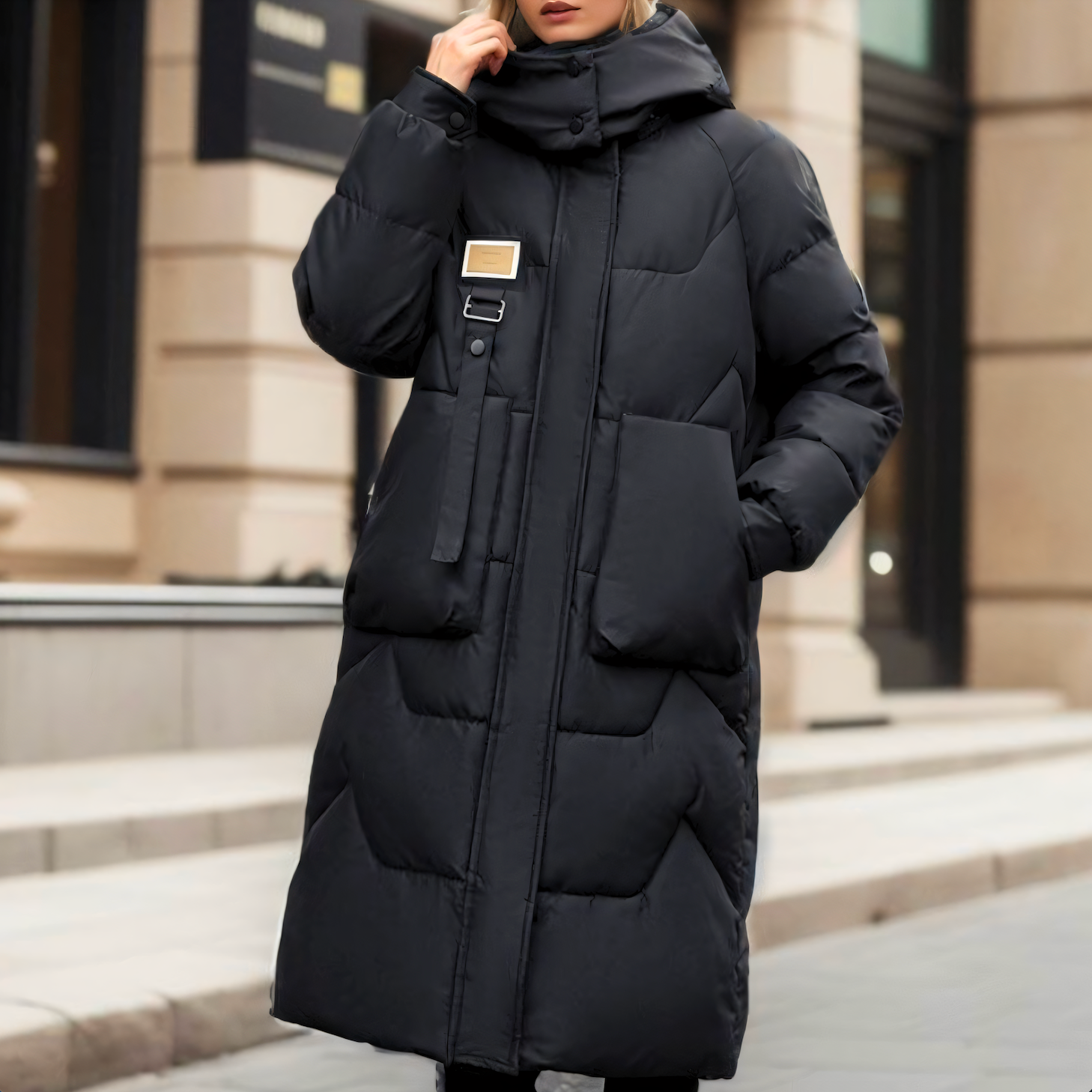 GR - Long puffer jacket - winter parka