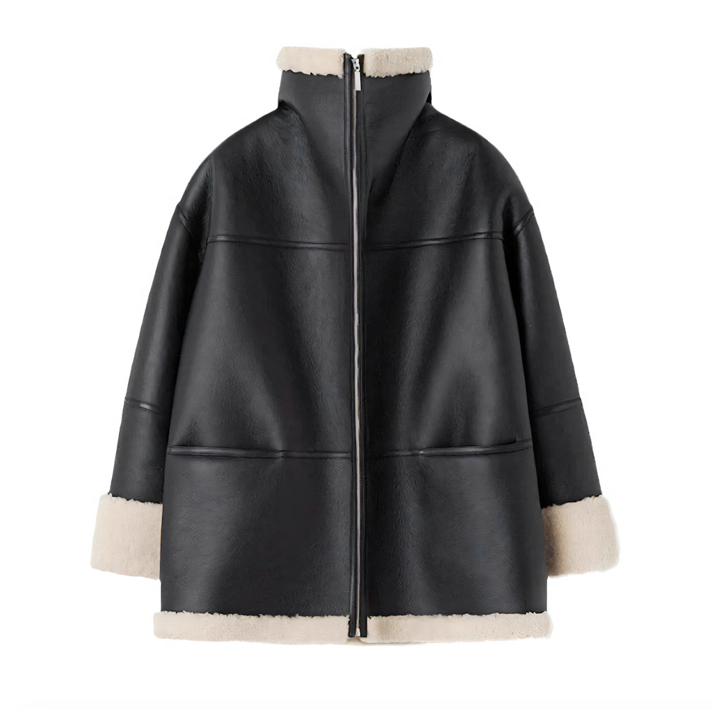 GR | Luxury winter jacket with fur lining