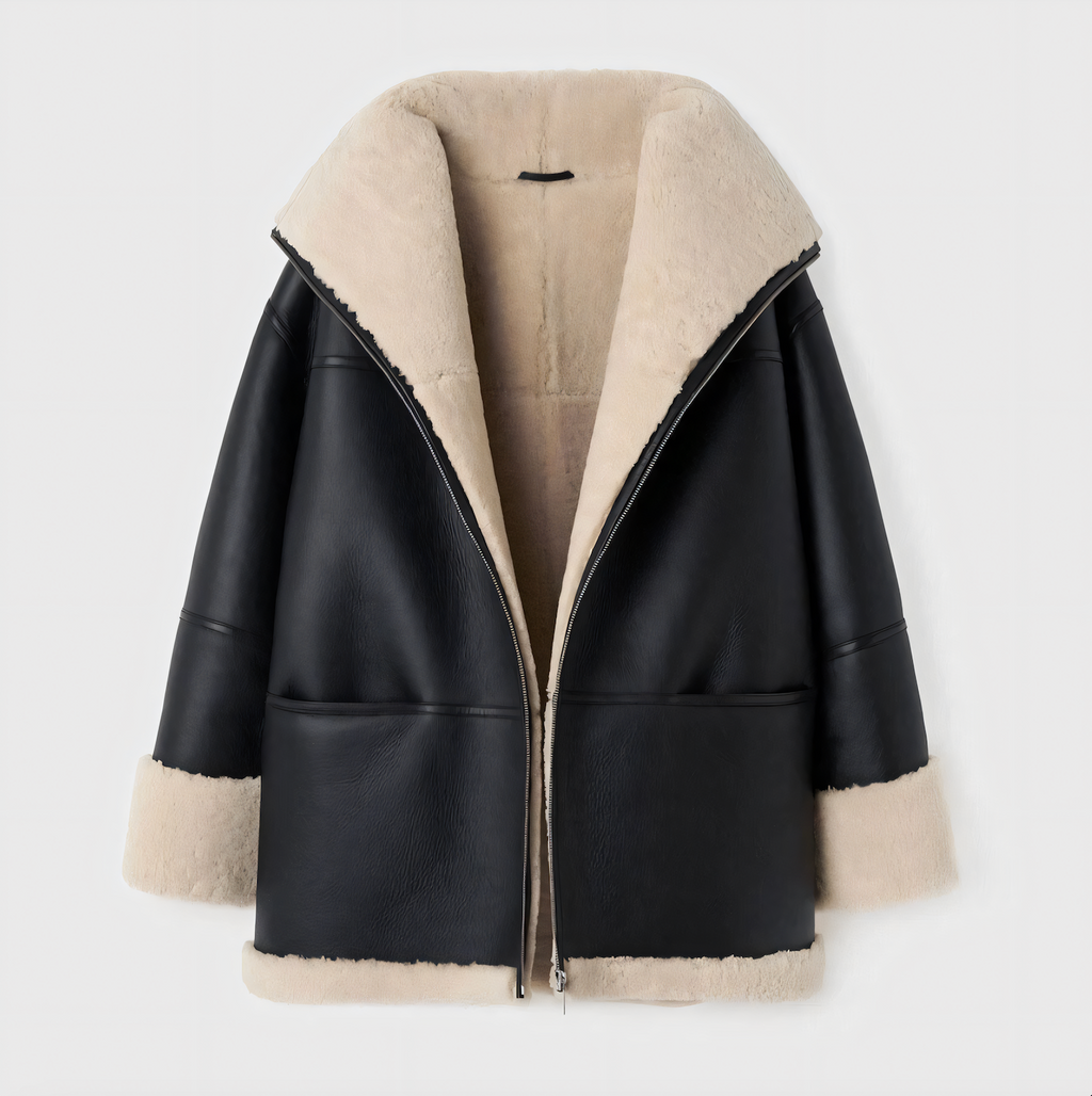GR | Luxury winter jacket with fur lining