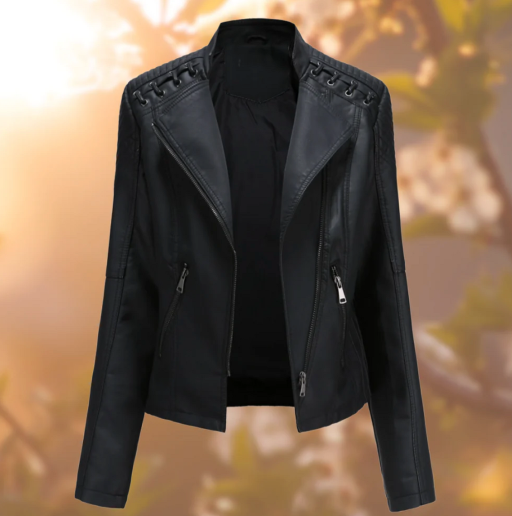GR | Klassische Lederjacke für Damen
