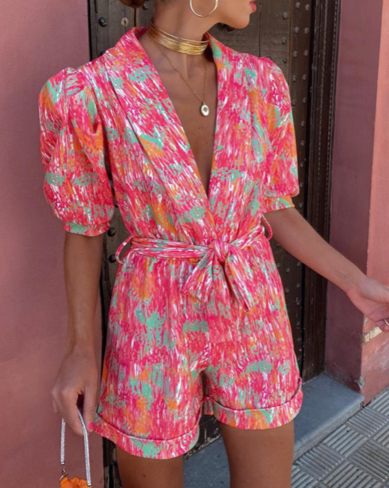 GR | Colourful summer jumpsuit