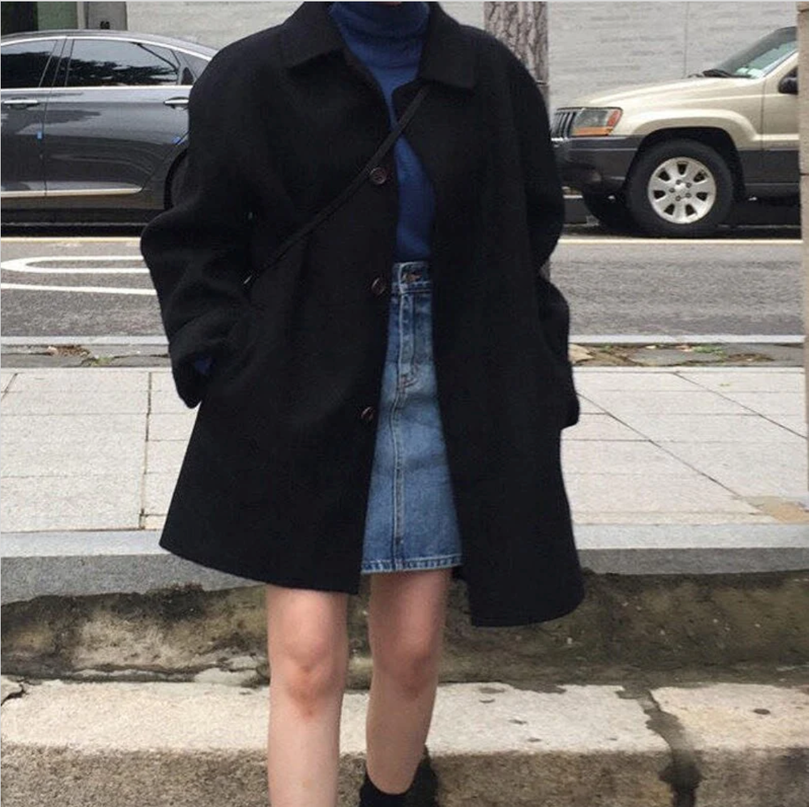 GR | Cashmere Short Trench Coat for Women
