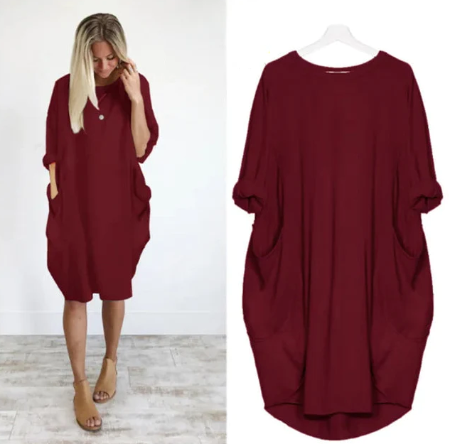 GR | Comfortable belly-covering dress