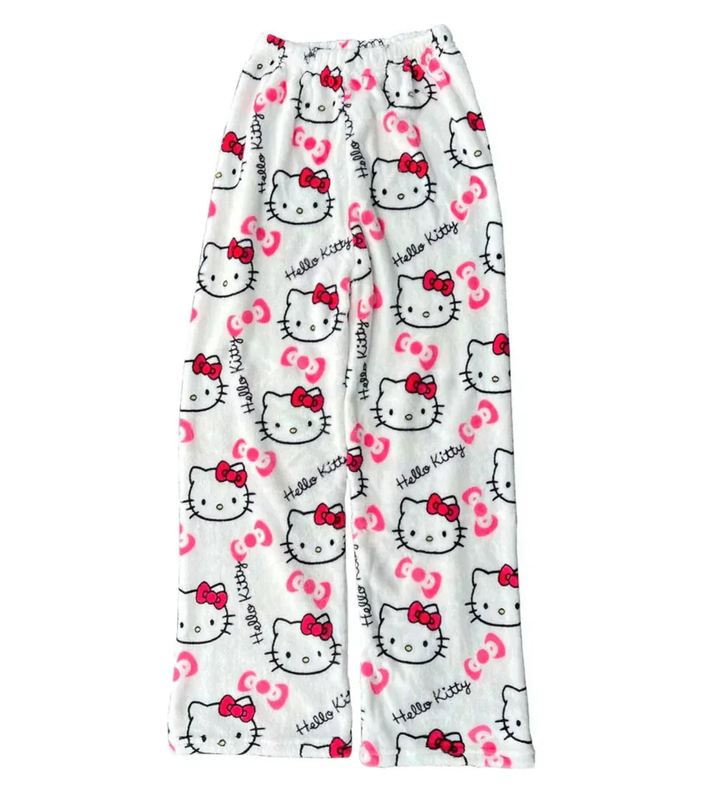 GR | Fleece Pyjamahose Für Kalte Nächte