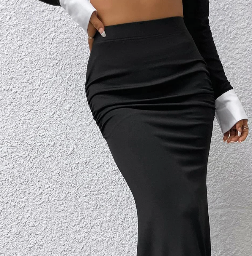 GR | Maxi-Rock mit hoher Taille