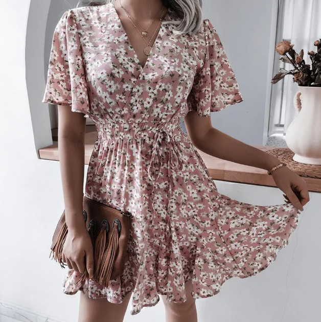 GR | Floral Comfortable Summer Dress
