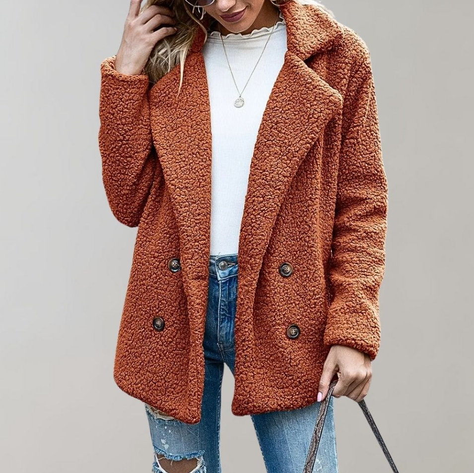 GR | Warm and fluffy women's jacket