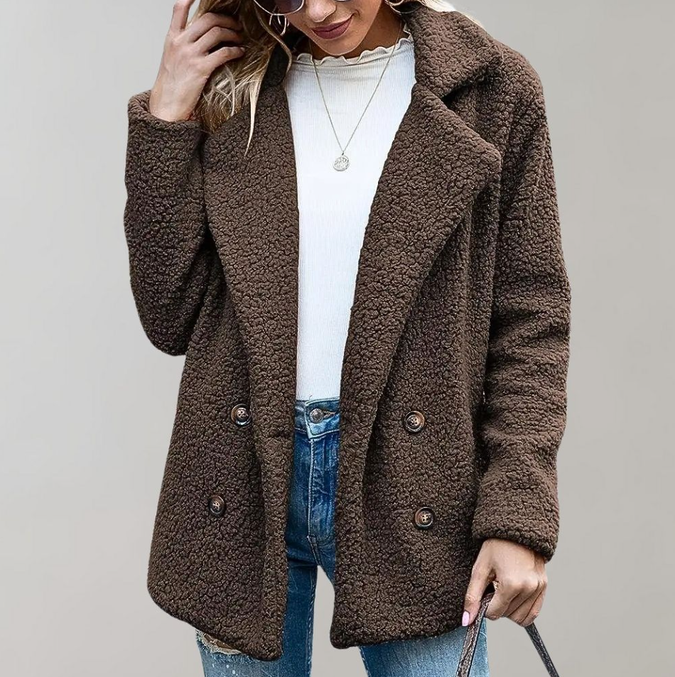GR | Warm and fluffy women's jacket