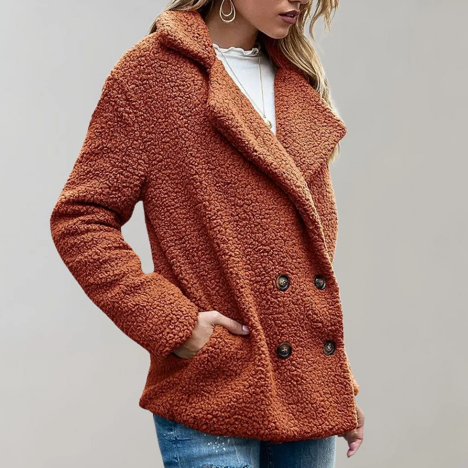 GR | Warm and fluffy women's jacket