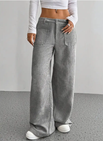 GR | Corduroy Weite Beinkleider