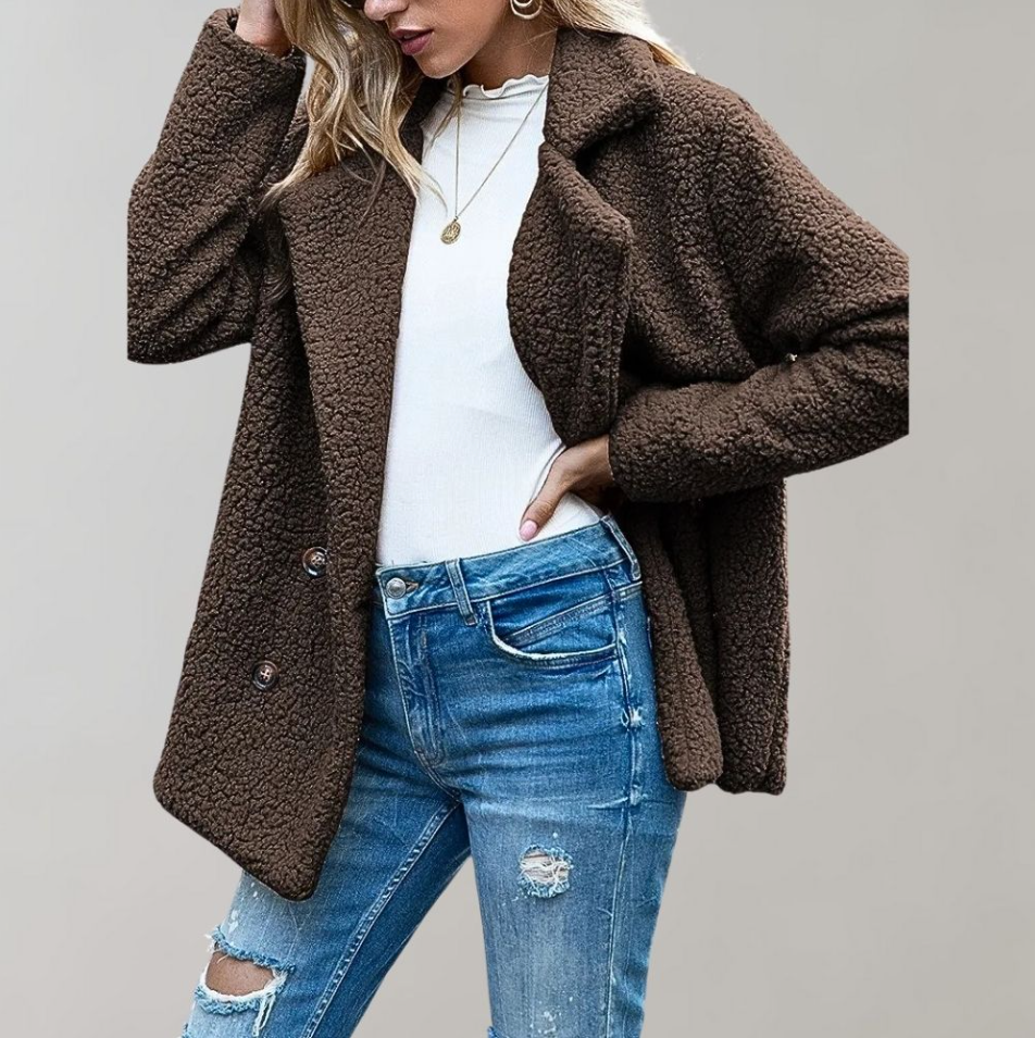 GR | Warm and fluffy women's jacket