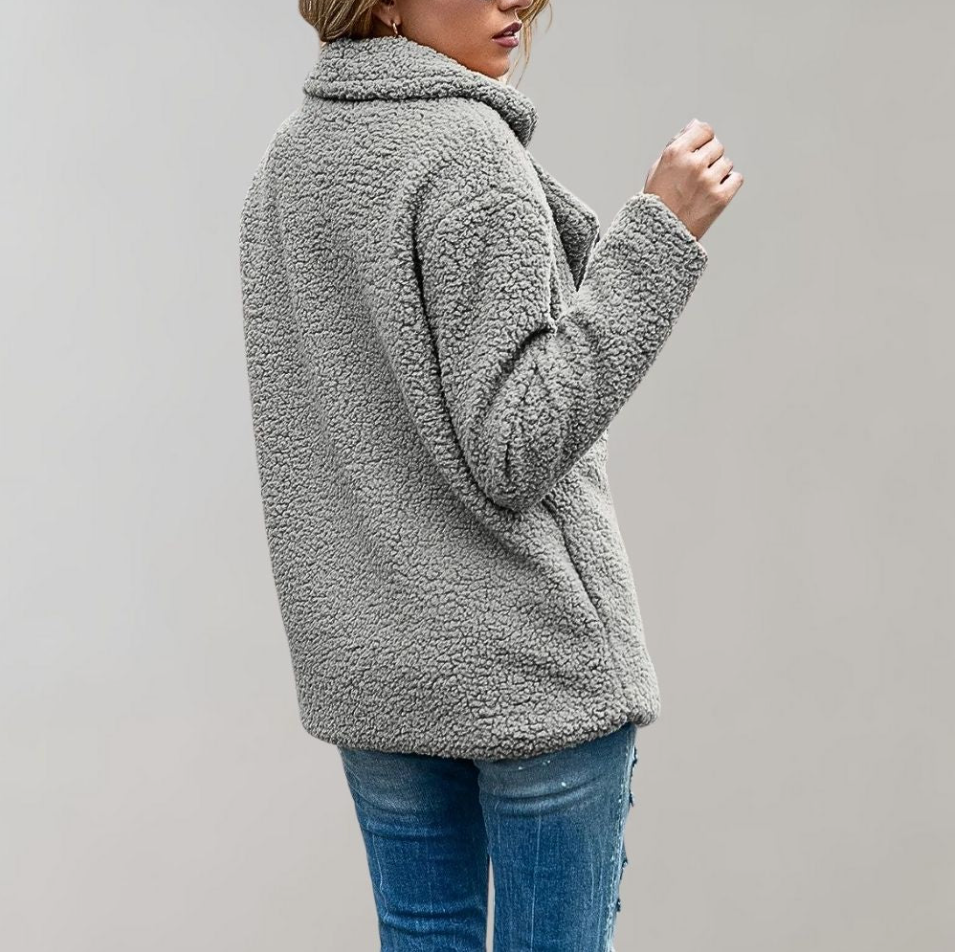 GR | Warm and fluffy women's jacket