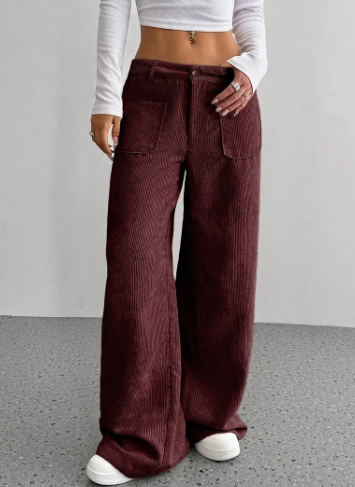 GR | Corduroy Weite Beinkleider