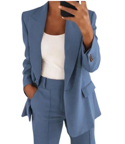 GR | Blazer suit with jacket and trousers