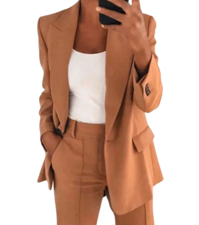 GR | Blazer suit with jacket and trousers
