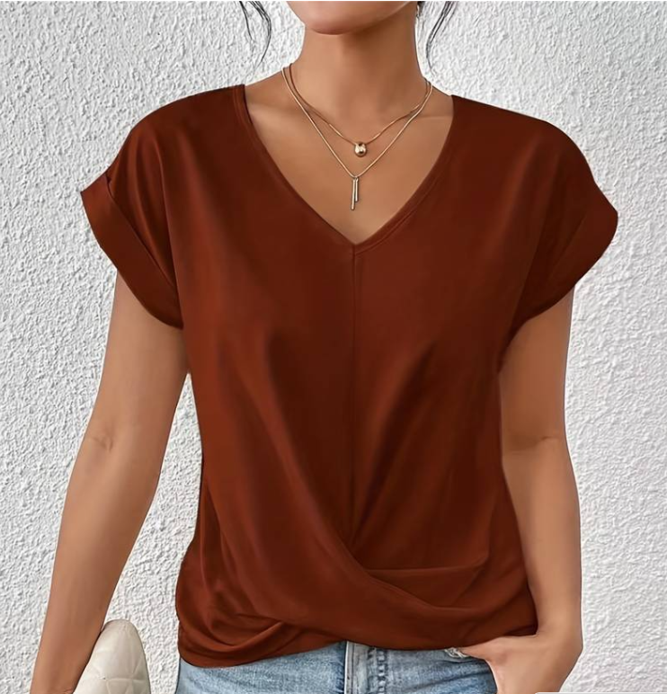 GR | Elegant V-neck top