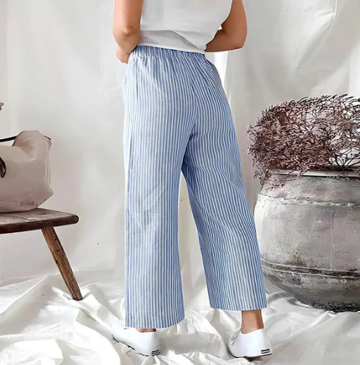 GR | Effortlessly Striped Culottes Danife