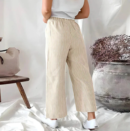 GR | Effortlessly Striped Culottes Danife