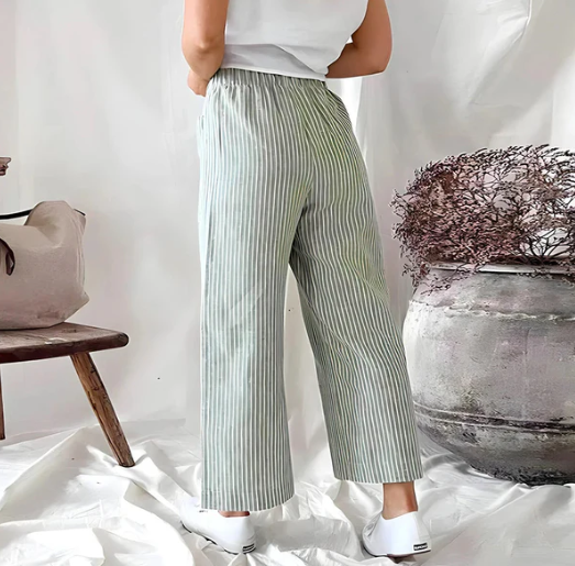GR | Effortlessly Striped Culottes Danife