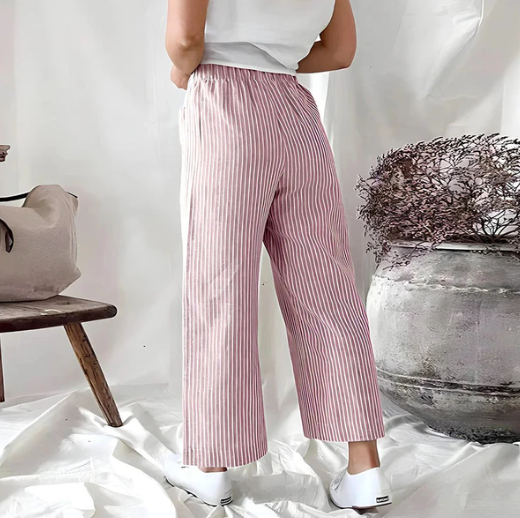 GR | Effortlessly Striped Culottes Danife