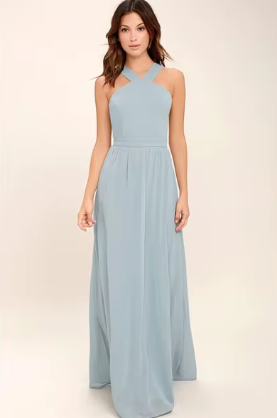 GR | Luxus Langes Kleid Mühelose Lässige Eleganz Für Jeden Anlass
