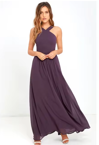 GR | Luxus Langes Kleid Mühelose Lässige Eleganz Für Jeden Anlass