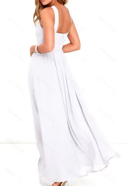 GR | Luxus Langes Kleid Mühelose Lässige Eleganz Für Jeden Anlass