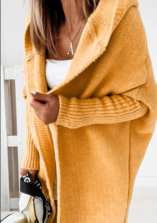 GR | Pullover Lange Strickjacke