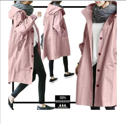 GR | Stylish Waterproof Windbreaker Rain Jacket