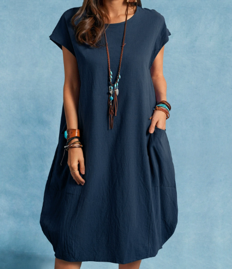 GR | Comfortable linen dress