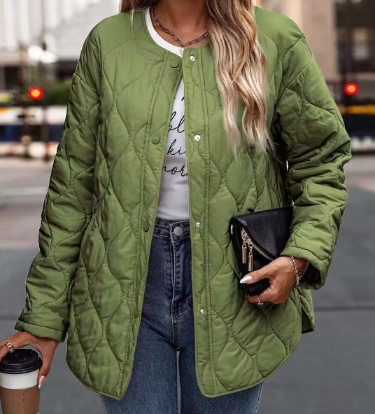 GR | Padded quilted jacket for women: Elegance and comfort for the