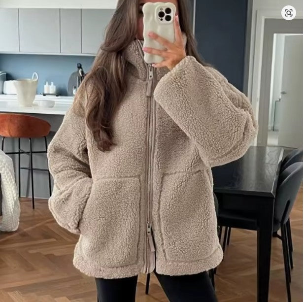 GR - Lambswool jacket for women