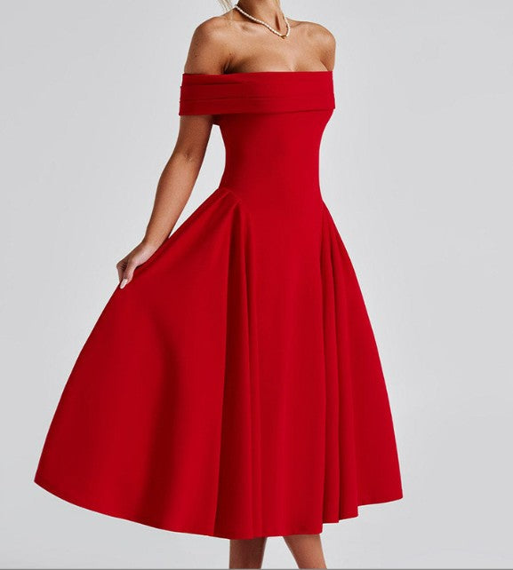GR | Midi-Kleid Elegant Blau