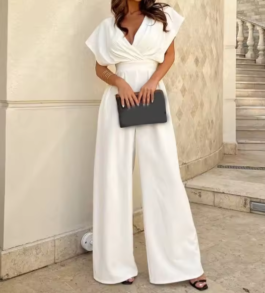 GR | Stylish wide-leg jumpsuit