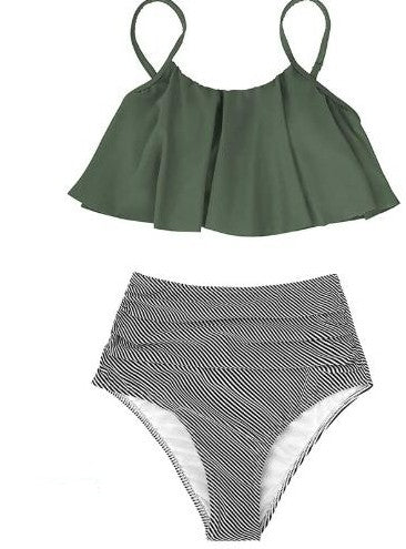 GR The most comfortable and beautiful bikini of the year, with a higher-cut top and bottom.